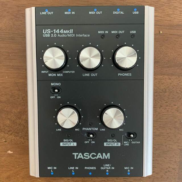 TASCAM オーディオインターフェース US-144MK2 1