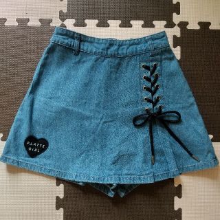 ピンクラテ(PINK-latte)の【✱MNA様 専用✱】キッズ♡スカート風デニムパンツ  150cm(パンツ/スパッツ)