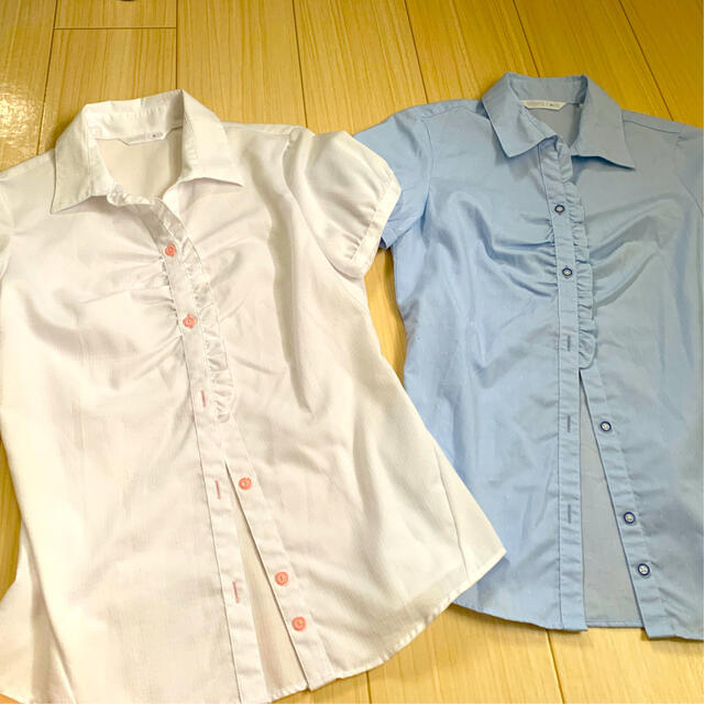 シャツ　レディース　ブラウス レディースのトップス(シャツ/ブラウス(半袖/袖なし))の商品写真