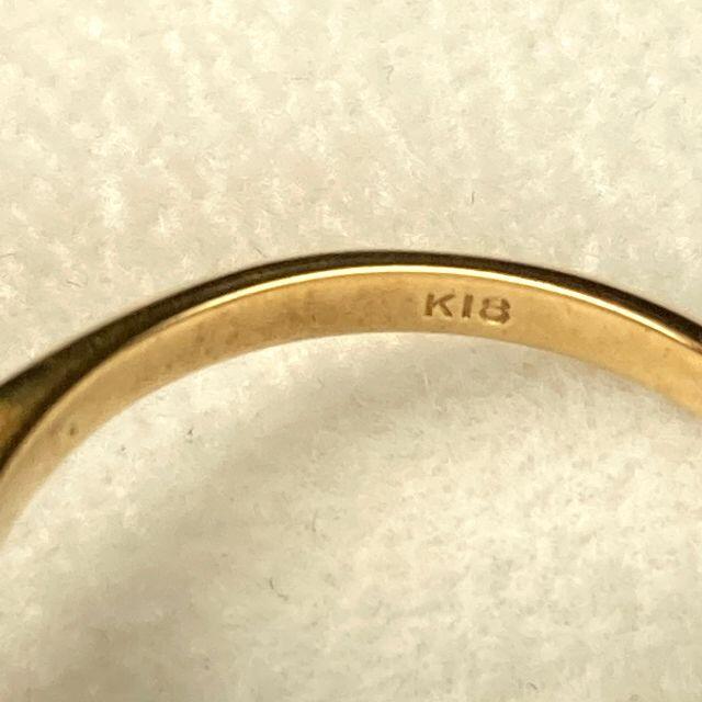 K18　インカローズ　指輪