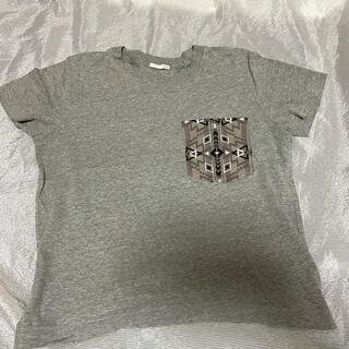 ジーユー(GU)のGU 胸ポケットTシャツ(Tシャツ(半袖/袖なし))