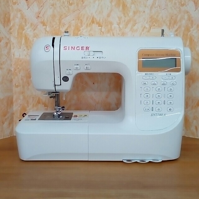 シンガーSN778EX コンピュータミシン (中古) 安いそれに目立つ 38.0