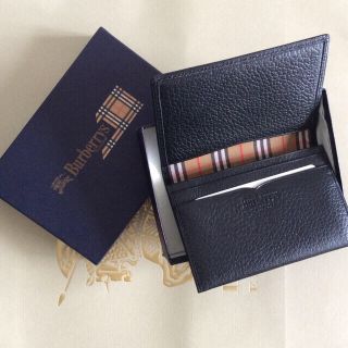 バーバリー(BURBERRY)の正規品⭐️ BURBERRY ✴︎ 名刺入れ(名刺入れ/定期入れ)