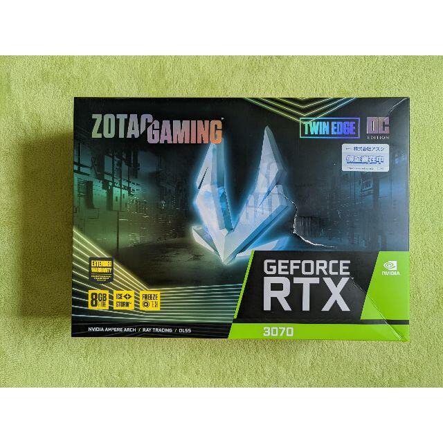 スマホ/家電/カメラZOTAC Geforce RTX 3070 Twiin Edge OC