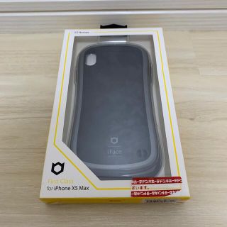 アイフォーン(iPhone)のiface iPhoneXS Maxカバー　ブラック(iPhoneケース)