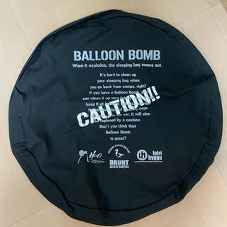 balloon bomb シュラフカバー h&o ノンスリープクッション(寝袋/寝具)