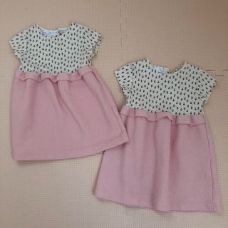 ザラキッズ(ZARA KIDS)のZARA ワンピース 双子用　他計6点(ワンピース)