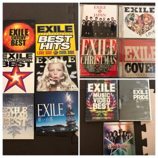 エグザイル(EXILE)のEXILE CDアルバム・DVD まとめ売り(ポップス/ロック(邦楽))