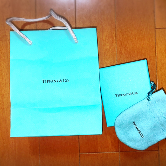 Tiffany & Co.(ティファニー)の期間限定でお値段下げます🤲💦ティファニー　ブルーダブルハートダブルペンダント レディースのアクセサリー(ネックレス)の商品写真