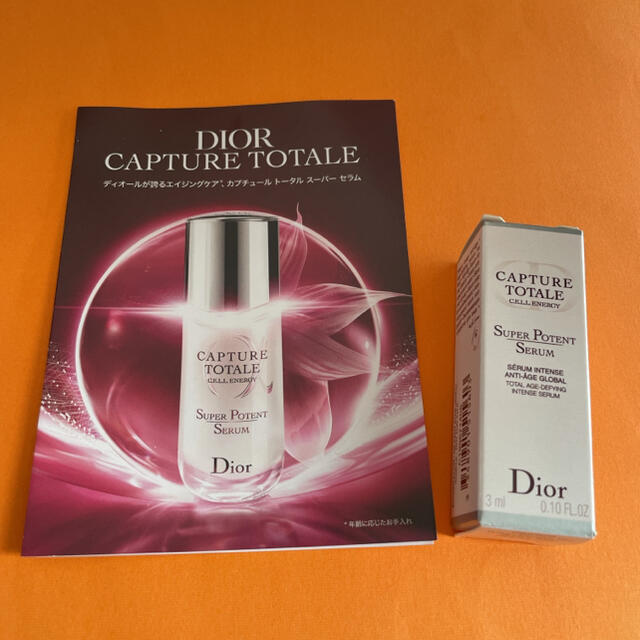 Dior(ディオール)の本日入手♡Dior♡カプチュールトータルセルENGY♡スーパーセラム♡3ml♡ コスメ/美容のスキンケア/基礎化粧品(美容液)の商品写真