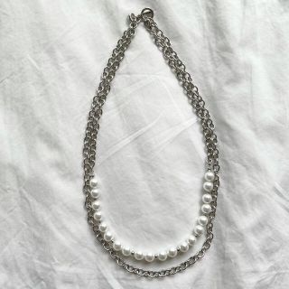 ジエダ(Jieda)のcombination pearl double  necklace 4way(ネックレス)