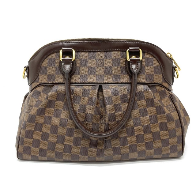 ルイヴィトン LOUIS VUITTON トレヴィPM N51997 ダミエ 2WAYバッグ ショルダーバッグ ダミエキャンバス エベヌ ブラウン約385cmショルダー最長