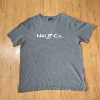 ノーティカ(NAUTICA)のNAUTICA　ノーティカ　Tシャツ　プリント　Lサイズ　メンズ　USA製　古着(Tシャツ/カットソー(半袖/袖なし))