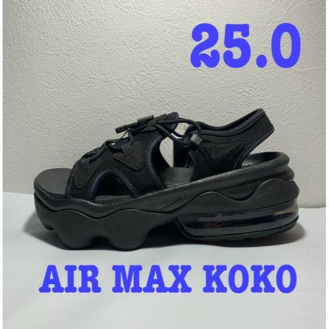 NIKE(ナイキ)のNIKE ナイキ ウィメンズ エアマックス ココ KOKO サンダル ブラック黒 レディースの靴/シューズ(サンダル)の商品写真