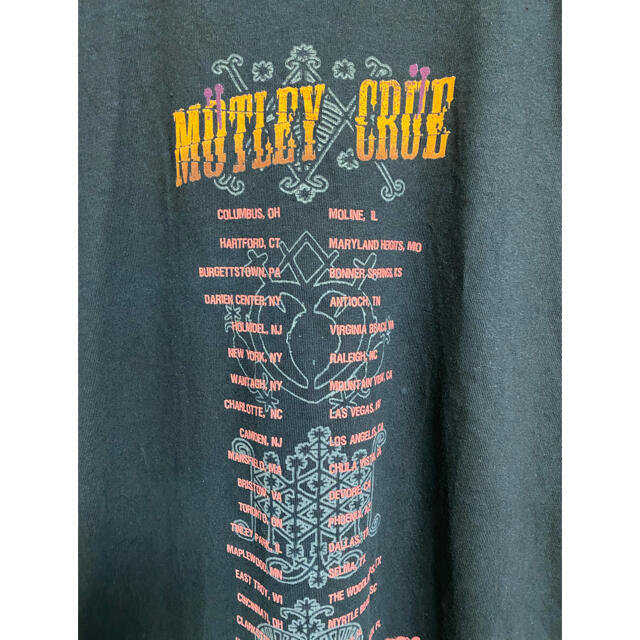 【美品】MOTLE CRUE tシャツ  ツアーT 2006 XL 希少