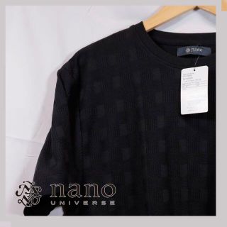 ナノユニバース(nano・universe)のnano・universeジャガードチェックTシャツ(Tシャツ/カットソー(半袖/袖なし))