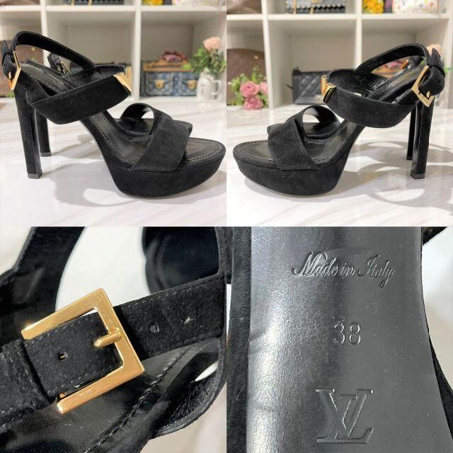 LOUIS VUITTON(ルイヴィトン)の未使用に近い★　ルイヴィトン　サンダル　エッシェンシャルV　24.5㎝ レディースの靴/シューズ(サンダル)の商品写真