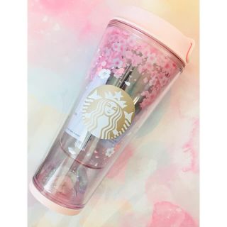 スターバックスコーヒー(Starbucks Coffee)のスターバックス　海外　スノードーム桜タンブラー　スタバ(タンブラー)