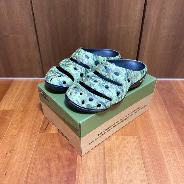 KEEN(キーン)の希少なビッグサイズ 30cm 新品未使用 KEEN キーン ヨギ 迷彩 カモフラ メンズの靴/シューズ(サンダル)の商品写真