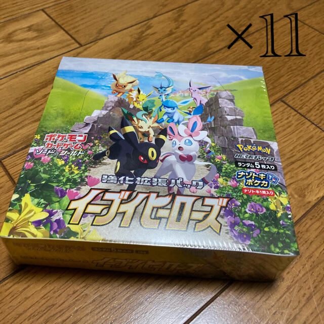 ポケモン - イーブイヒーローズ　強化拡張パック　11BOX