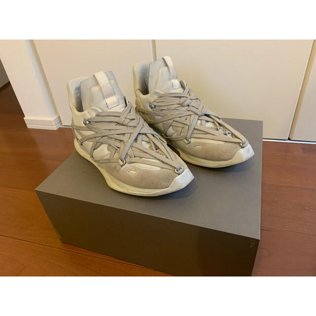 Rick Owens(リックオウエンス)のbts v着用モデル　rick owens maximal runner メンズの靴/シューズ(スニーカー)の商品写真