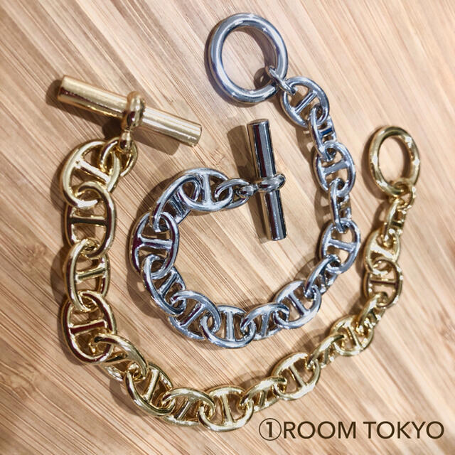 ①ROOM TOKYO アンカーチェーンブレスレット