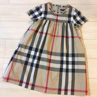 バーバリー(BURBERRY)の美品 BURBERRY LONDON バーバリー ワンピース 130Ａ 日本製(ワンピース)