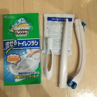 ジョンソン(Johnson's)のスクラビングバブル　トイレブラシ(日用品/生活雑貨)