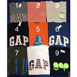 ギャップ(GAP)の【新品未使用タグ付き正規品 10枚セット】GAP　Tシャツ(Tシャツ/カットソー(半袖/袖なし))