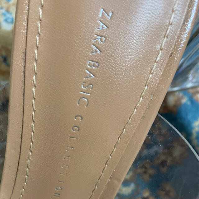 ZARA(ザラ)の【未使用】ZARA クリアサンダル レディースの靴/シューズ(サンダル)の商品写真