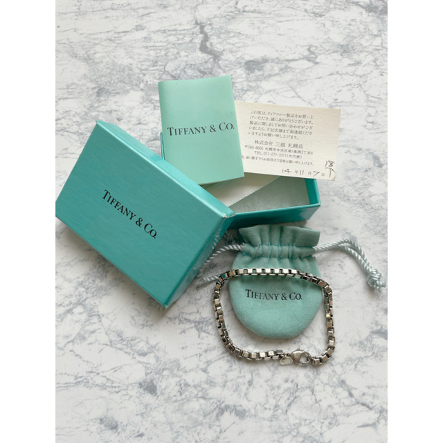 売約済み【美品】TIFFANY ティファニー ベネチアンブレスレット