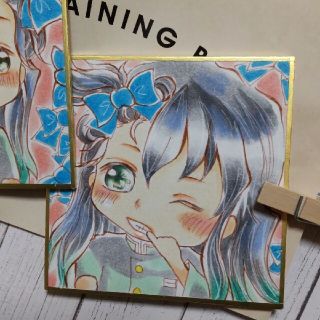 セット 豆色紙セット 時透無一郎 有一郎 鬼滅の刃 ファンアート
