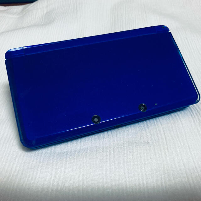 ニンテンドー3DS(ニンテンドー3DS)のNintendo 3DS 本体 コバルトブルー(ソフト6点付き) エンタメ/ホビーのゲームソフト/ゲーム機本体(携帯用ゲーム機本体)の商品写真