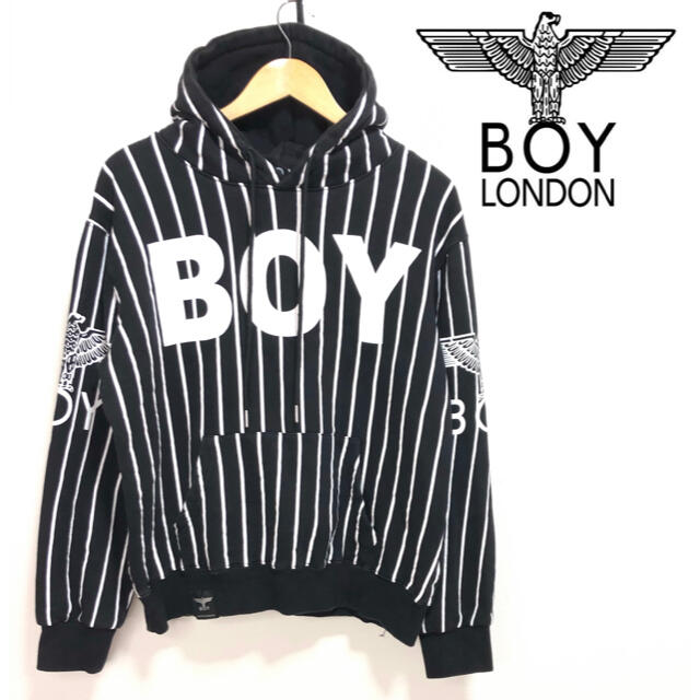 Boy London(ボーイロンドン)の【希少】❤️BOY LONDON❤️パーカー 黒 ビッグシルエット 春 夏 メンズのトップス(パーカー)の商品写真