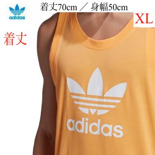 アディダス(adidas)の希少な海外モデルadidasタンクトップ(0)日本のXL(タンクトップ)