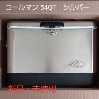 コールマン(Coleman)の☆品薄☆新品！コールマン 54QT ステンレススチールベルト クーラー シルバー(その他)