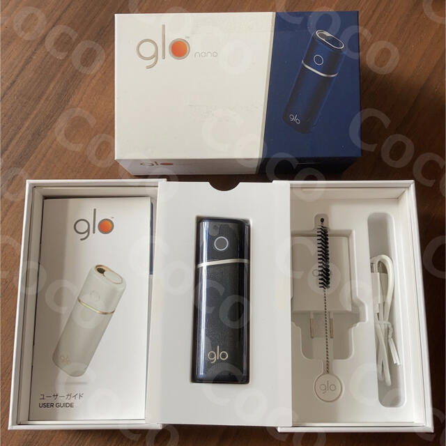 glo(グロー)の＜新品＞ glo nano ネイビー 箱無し グローナノ 未使用 メンズのファッション小物(タバコグッズ)の商品写真