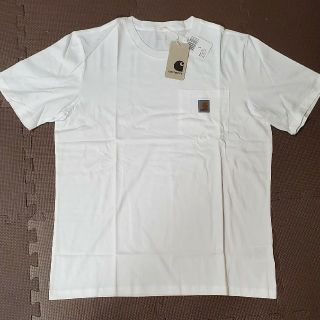 カーハート(carhartt)のカーハート I022091 S/S Pocket ホワイト 白 Tシャツ 新品(Tシャツ/カットソー(半袖/袖なし))