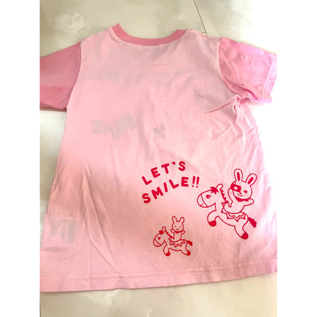 mikihouse(ミキハウス)のミキハウス　Tシャツ　うさぎ　メリーゴールド キッズ/ベビー/マタニティのキッズ服女の子用(90cm~)(Tシャツ/カットソー)の商品写真