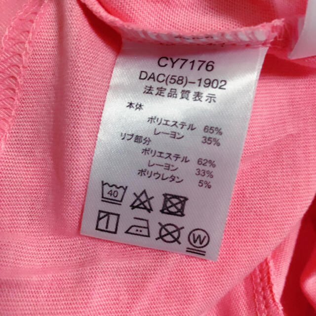 Champion(チャンピオン)の＊新品＊ Champion コラボ ワンピース ピンク キッズ/ベビー/マタニティのキッズ服女の子用(90cm~)(ワンピース)の商品写真