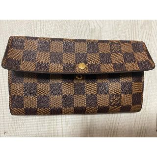 ルイヴィトン(LOUIS VUITTON)のLOUIS VUITTON　ダミエ  長財布　難あり　説明文よくお読み下さい(財布)