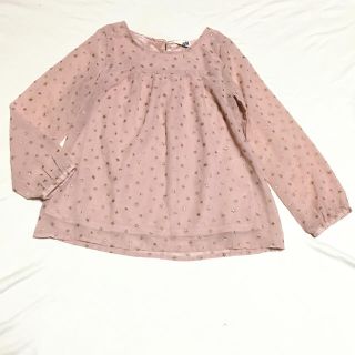 エイチアンドエム(H&M)のH&M シースルー　ブラウス　トップス(Tシャツ/カットソー)