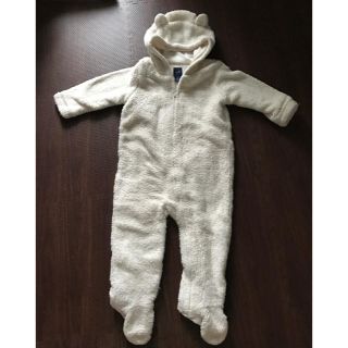 ベビーギャップ(babyGAP)の【美品】babyGAP大人気 くま耳アウター(カバーオール)