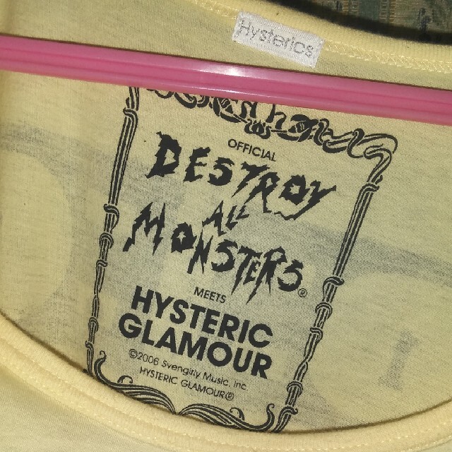 HYSTERIC GLAMOUR(ヒステリックグラマー)のヒステリックグラマー 　T シャツ レディース レディースのトップス(カットソー(半袖/袖なし))の商品写真