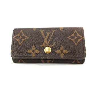 ルイヴィトン(LOUIS VUITTON)のルイヴィトン キーケース モノグラム ミュルティクレ4 4連 M62631(キーケース)