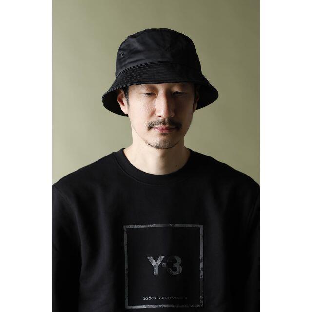 Y-3(ワイスリー)の新品 2021SS Y-3 CLASSIC BUCKET HAT 黒 メンズの帽子(ハット)の商品写真