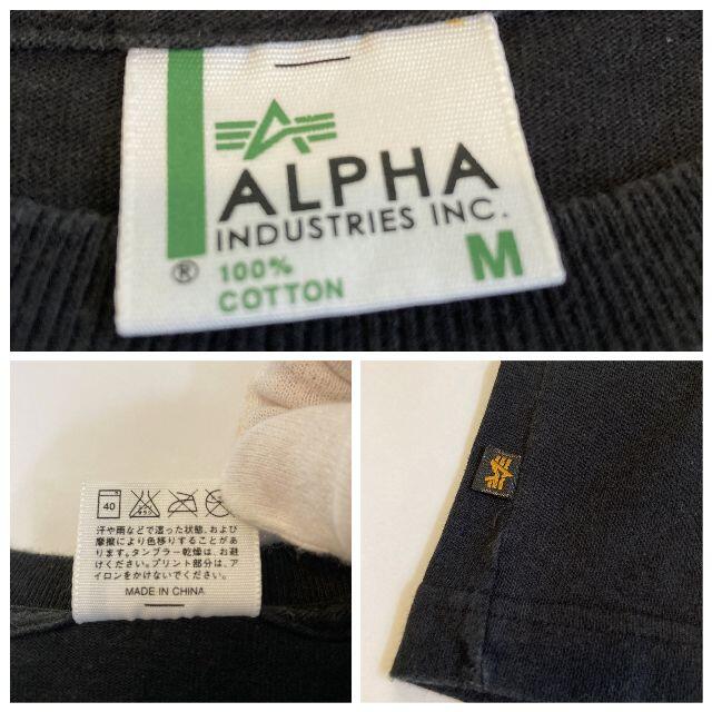 ALPHA INDUSTRIES(アルファインダストリーズ)のALPHA　/KNOXVILLE IN USA/ロングTシャツ/SIZE：M メンズのトップス(Tシャツ/カットソー(七分/長袖))の商品写真