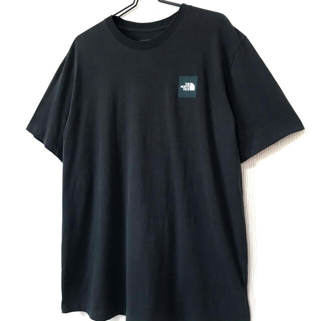 THE NORTH FACE(ザノースフェイス)の結構ビッグ ☆ 新品 ノースフェイス BOX Tシャツ 黒 グレー XXL 3L メンズのトップス(Tシャツ/カットソー(半袖/袖なし))の商品写真