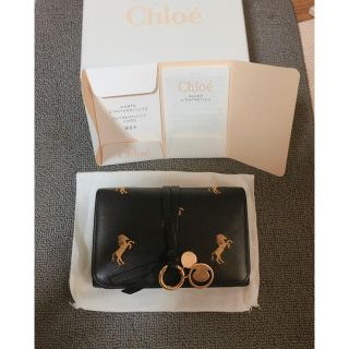 クロエ(Chloe)のChloe クロエ アルファベット 財布 リトルホース 美品(財布)