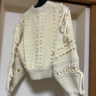 leinwande Popcorn Tree Knitted Cardiganの通販 by ニア's shop｜ラクマ